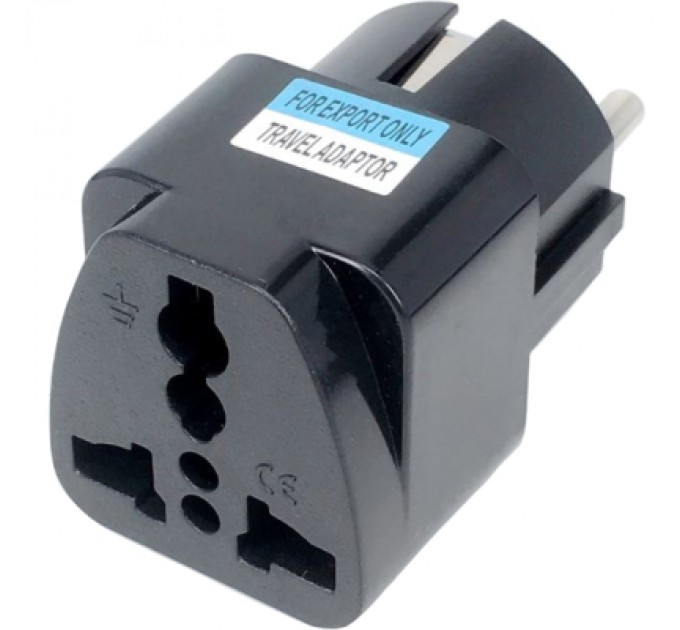 Dynamode Перехідник US/UK/AU to EU Dynamode (EU Adapter black)