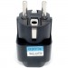 Dynamode Перехідник US/UK/AU to EU Dynamode (EU Adapter black)