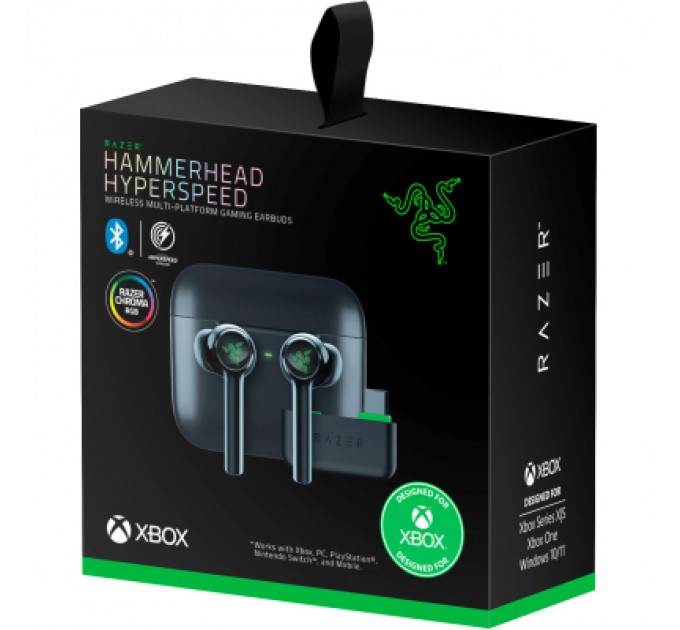 Razer Навушники Razer Hammerhead Hyperspeed (RZ12-03820200-R3G1)