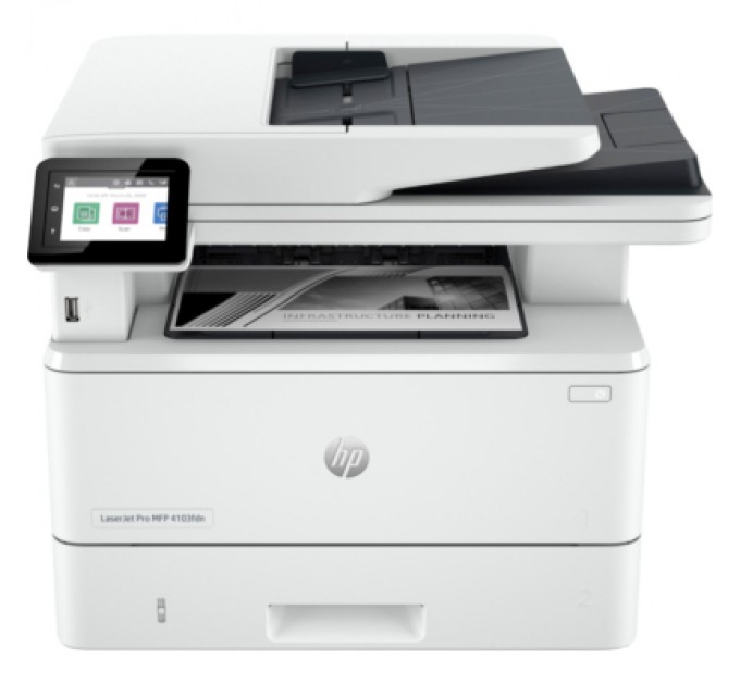 HP Багатофункціональний пристрій HP LaserJet Pro 4103fdn (2Z628A)