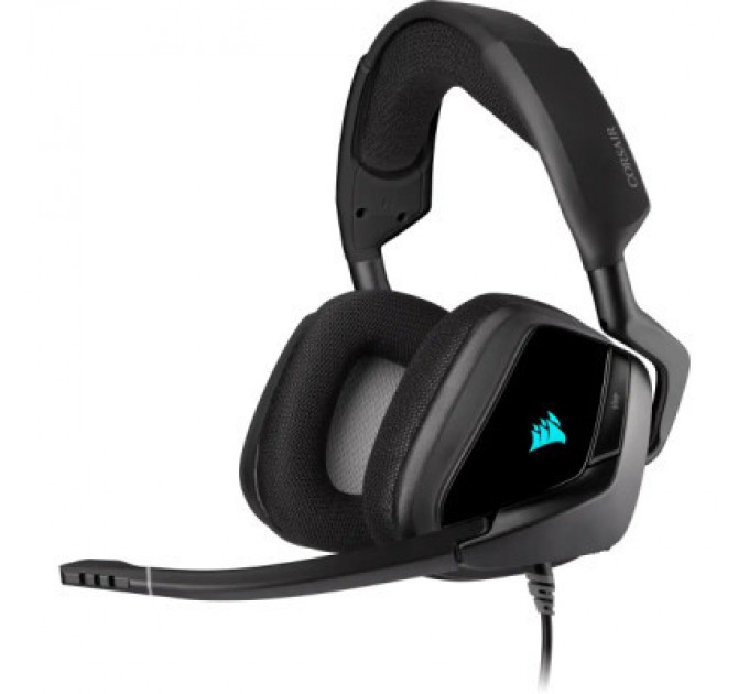 Corsair Навушники Corsair Void RGB Elite USB Premium with 7.1 Surround Sound Carbon (CA-9011203-EU)