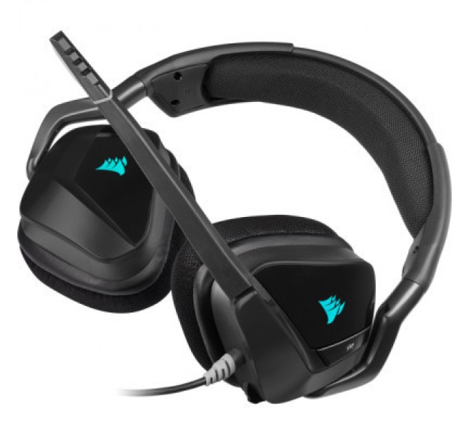 Corsair Навушники Corsair Void RGB Elite USB Premium with 7.1 Surround Sound Carbon (CA-9011203-EU)