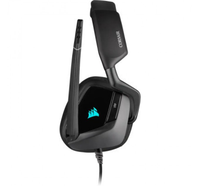 Corsair Навушники Corsair Void RGB Elite USB Premium with 7.1 Surround Sound Carbon (CA-9011203-EU)