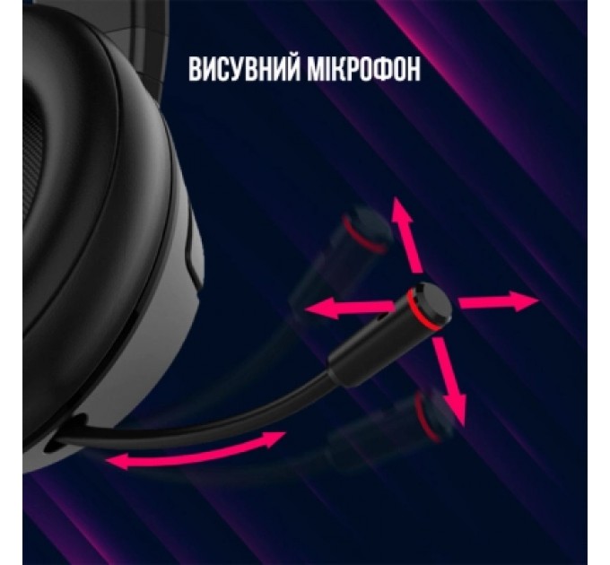 Lorgar Навушники Lorgar Noah 701 Black (LRG-GHS701)