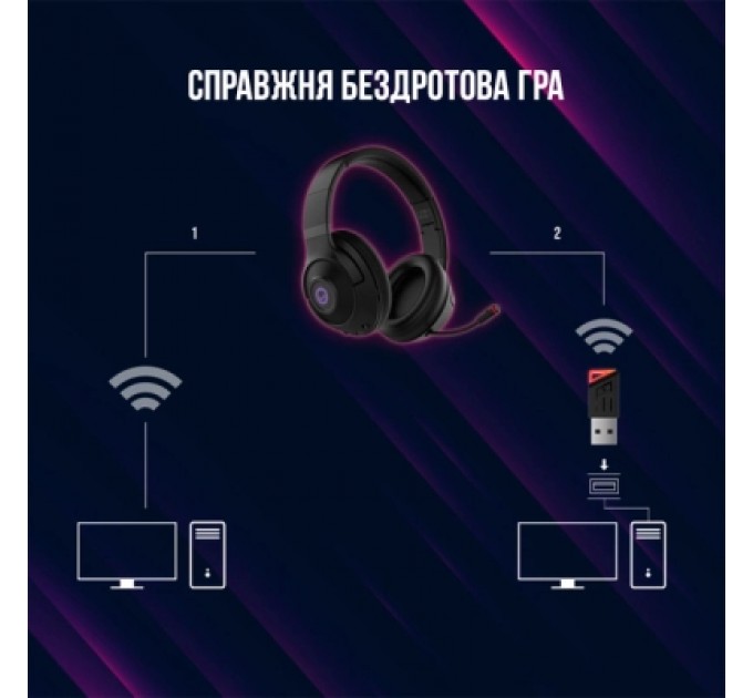 Lorgar Навушники Lorgar Noah 701 Black (LRG-GHS701)