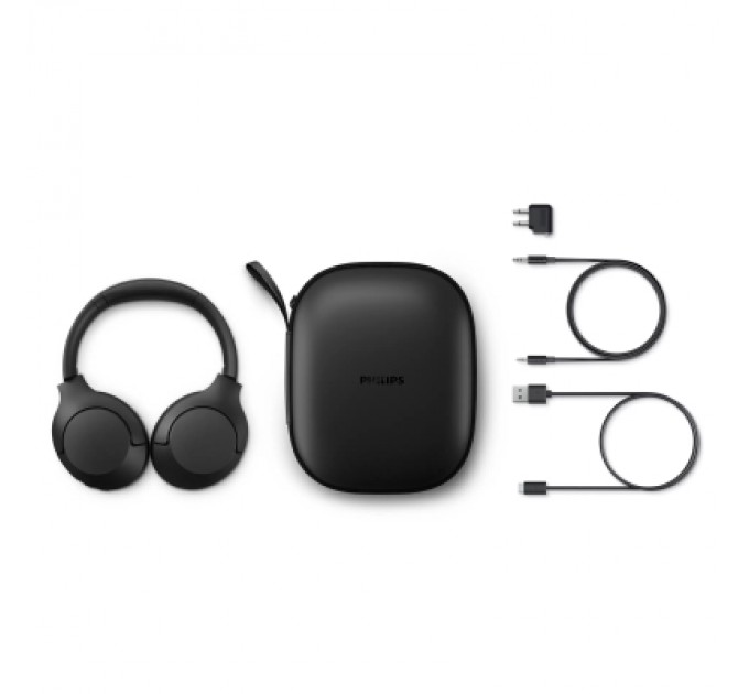 Philips Навушники Philips TAH8506 Over-ear ANC Hi-Res Wireless Mic Black (TAH8506BK/00)