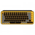 Logitech Клавіатура Logitech POP Keys Wireless Mechanical Keyboard UA Blast Yellow (920-010735)