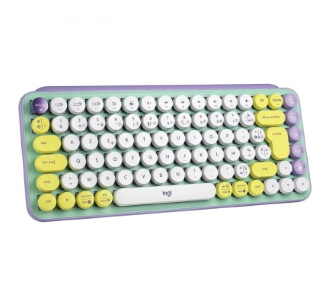 Logitech Клавіатура Logitech POP Keys Wireless Mechanical Keyboard UA Daydream Mint (920-010736)