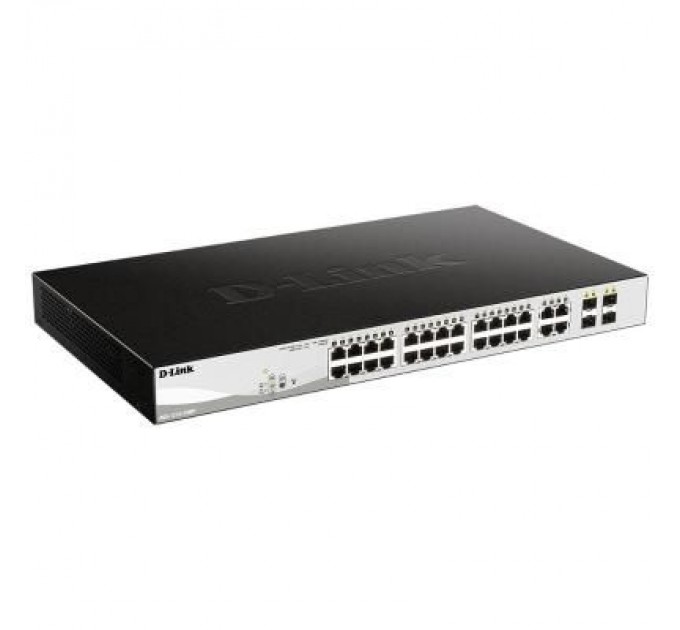 D-Link Комутатор мережевий D-Link DGS-1210-28MP/F1A (DGS-1210-28MP)