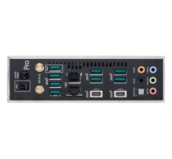 ASUS Серверна материнська плата ASUS PRO WS WRX80E-SAGE SE WIFI sWRX8 WRX80 8xDDR4 M.2 WiFi BT EATX (90MB1590-M0EAY0)