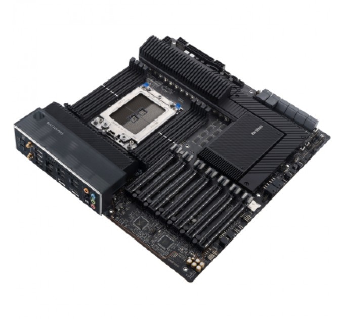 ASUS Серверна материнська плата ASUS PRO WS WRX80E-SAGE SE WIFI sWRX8 WRX80 8xDDR4 M.2 WiFi BT EATX (90MB1590-M0EAY0)