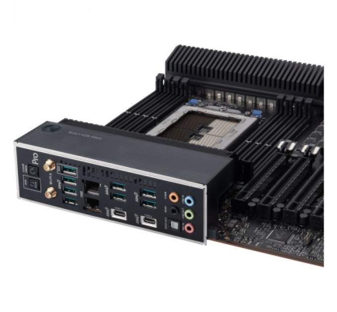 ASUS Серверна материнська плата ASUS PRO WS WRX80E-SAGE SE WIFI sWRX8 WRX80 8xDDR4 M.2 WiFi BT EATX (90MB1590-M0EAY0)