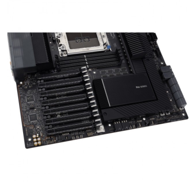 ASUS Серверна материнська плата ASUS PRO WS WRX80E-SAGE SE WIFI sWRX8 WRX80 8xDDR4 M.2 WiFi BT EATX (90MB1590-M0EAY0)