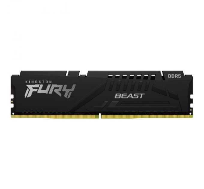 Kingston Fury (ex.HyperX) Модуль пам'яті для комп'ютера DDR5 16GB 5600 MHz Beast AM5 Black Kingston Fury (ex.HyperX) (KF556C36BBE-16)