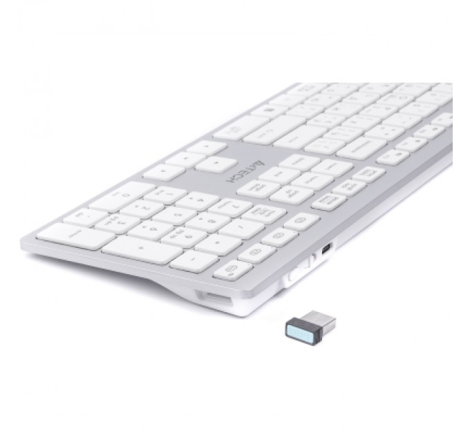 A4Tech Клавіатура A4Tech FBX50C USB/Bluetooth White (FBX50C White)