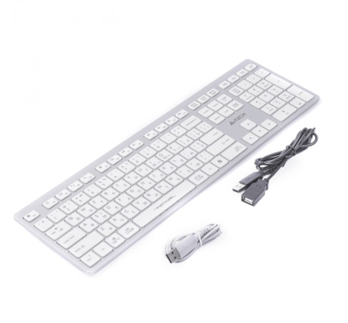 A4Tech Клавіатура A4Tech FBX50C USB/Bluetooth White (FBX50C White)