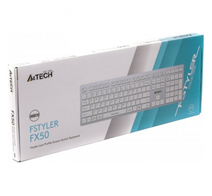 A4Tech Клавіатура A4Tech FX50 USB White
