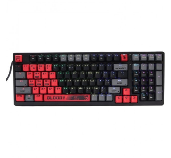 A4Tech Клавіатура A4Tech Bloody S98 RGB BLMS Red Switch USB Sports Red (Bloody S98 Sports Red)