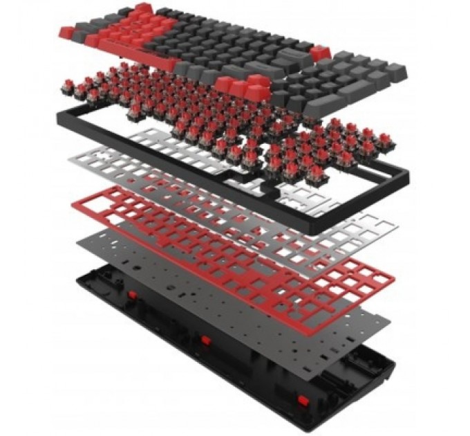 A4Tech Клавіатура A4Tech Bloody S98 RGB BLMS Red Switch USB Sports Red (Bloody S98 Sports Red)