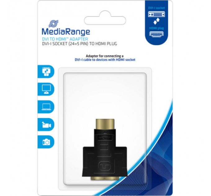 Mediarange Перехідник HDMI to DVI MRCS171 Mediarange (MRCS171)