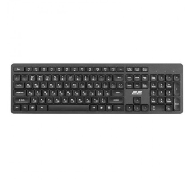 2E Клавіатура 2E KS260 Wireless Black (2E-KS260WB)