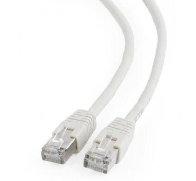Cablexpert Патч-корд Cablexpert 0.5м FTP, Cat 6, серый (PP6-0.5M)