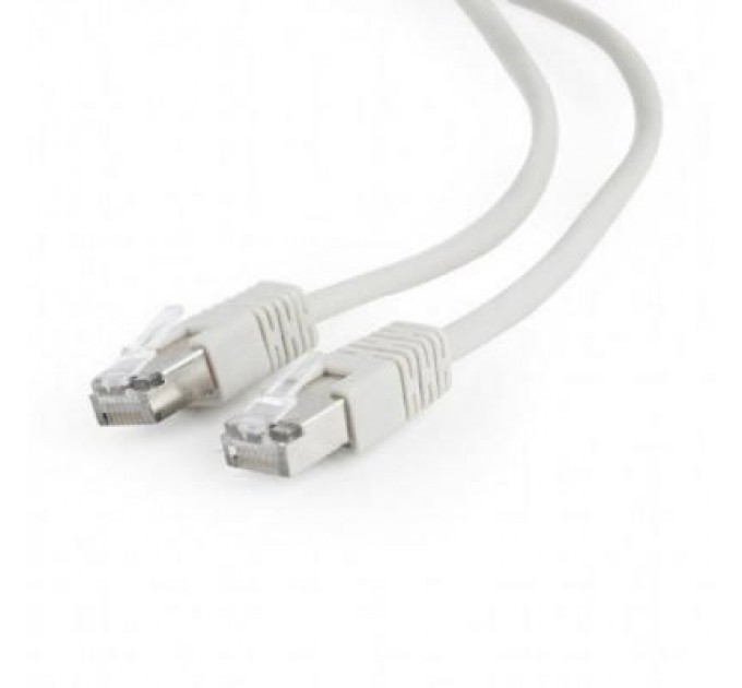Cablexpert Патч-корд Cablexpert 0.5м FTP, Cat 6, серый (PP6-0.5M)