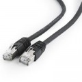 Cablexpert Патч-корд Cablexpert 0.5м FTP, Cat 6, черный (PP6-0.5M/BK)
