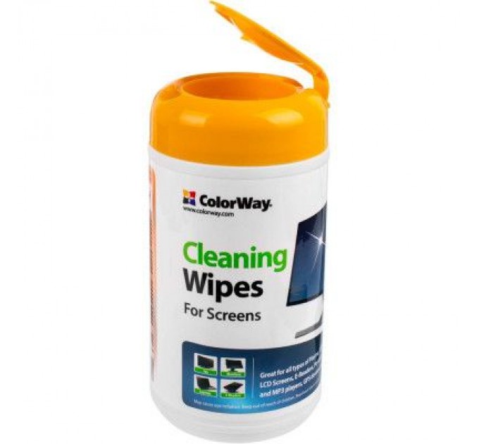 ColorWay Серветки ColorWay для LCD/TFT tub-100pcs (CW-1071)