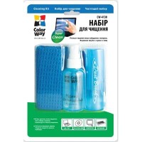 Універсальний чистячий набір ColorWay набір 3в1 серветка, спрей, щіточка (CW-4130)