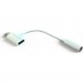 XoKo Перехідник Type-C to Type-C Jack 3.5mm white AC-202 XoKo (XK-AC-202-WH)