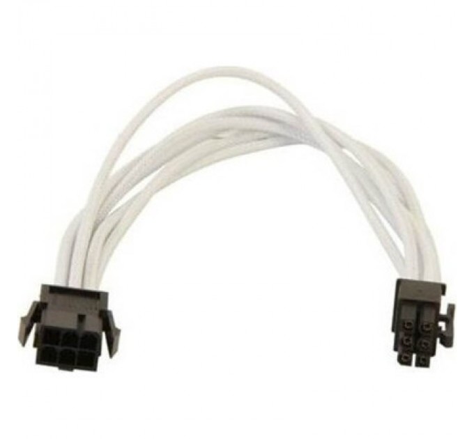 Gelid Solutions Кабель Gelid Solutions 6-pin PCI-E, 30см білий (CA-6P-02)