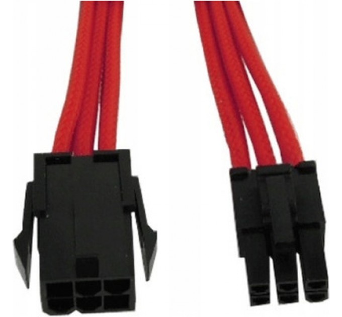 Gelid Solutions Кабель Gelid Solutions 6-pin PCI-E, 30см червоний (CA-6P-04)