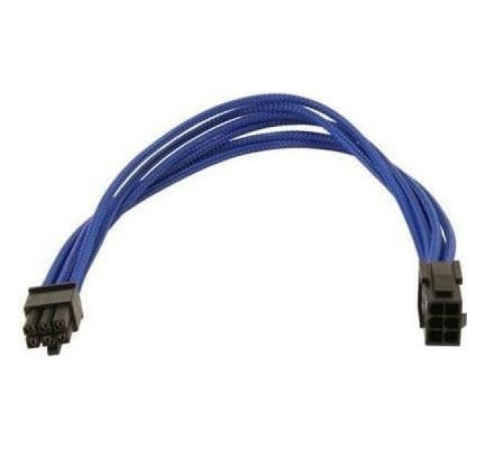 Gelid Solutions Кабель Gelid Solutions 6-pin PCI-E, 30см синій (CA-6P-03)