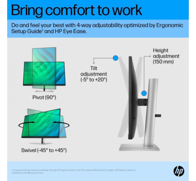 HP Монітор HP E27 G5 (6N4E2AA)