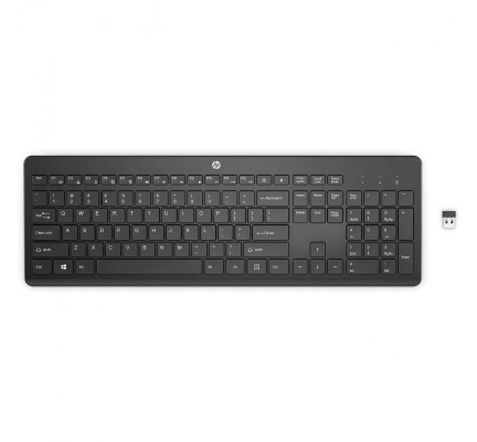 HP Клавіатура HP 230 Wireless UA Black (3L1E7AA)