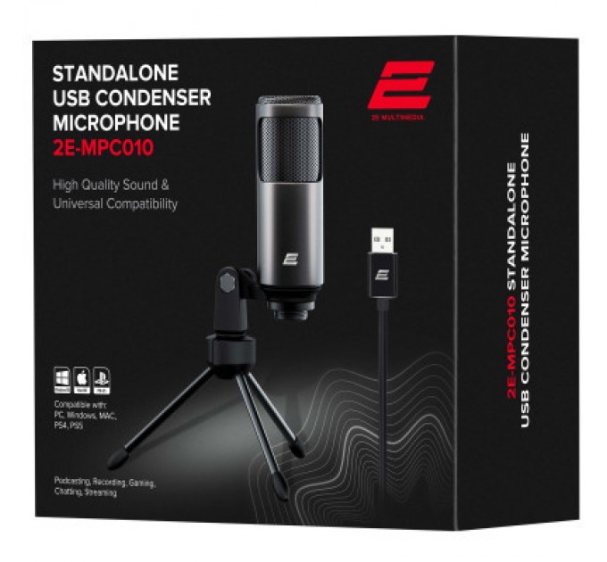 2E Мікрофон 2E MPC010 USB (2E-MPC010)
