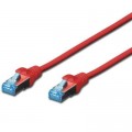 Digitus Патч-корд Digitus 3м, cat.5e, SF-UTP, AWG 26/7, red (DK-1531-030/R)