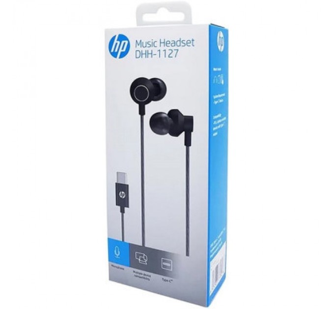 HP Навушники HP DHH-1127 Type-C Black (DHH-1127)
