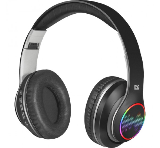 Defender Навушники Defender FreeMotion B545 Bluetooth LED Black (63545)