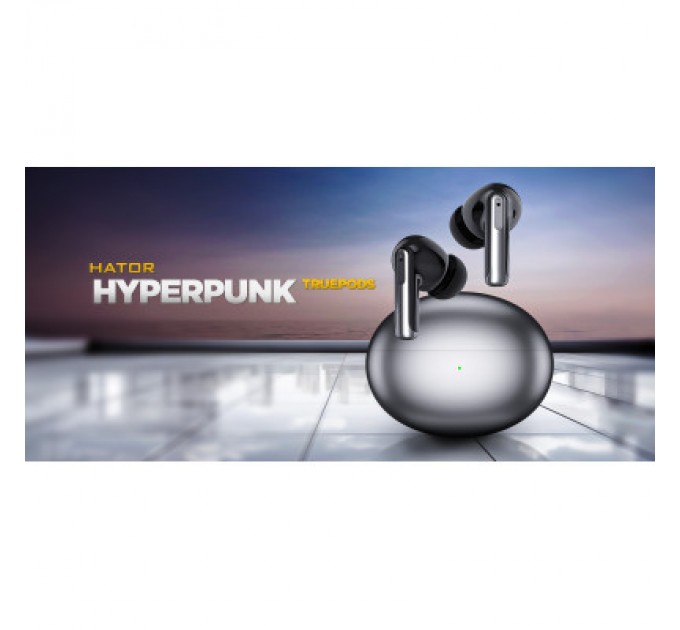 Hator Навушники Hator Hyреrpunk Truepods Black (HTA-430)