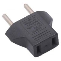 Перехідник US to EU 220V black Armorstandart (ARM18066) Перехідник US to EU 220V black Armorstandart (ARM18066)