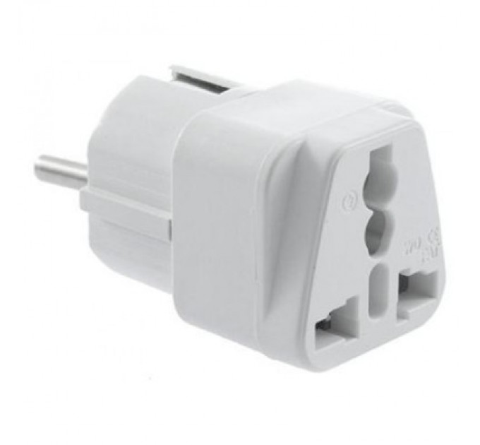 Armorstandart Перехідник UK to EU 220V white Armorstandart (ARM11569)