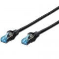 Digitus Патч-корд Digitus 5м, cat.5e, SF-UTP, AWG 26/7, black (DK-1531-050/BL)