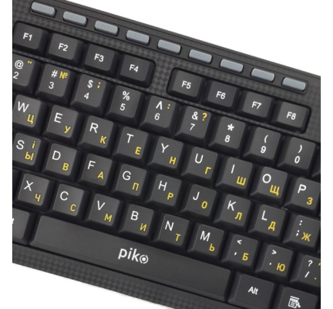 Piko Клавіатура Piko KB-108 USB Black (1283126467103)