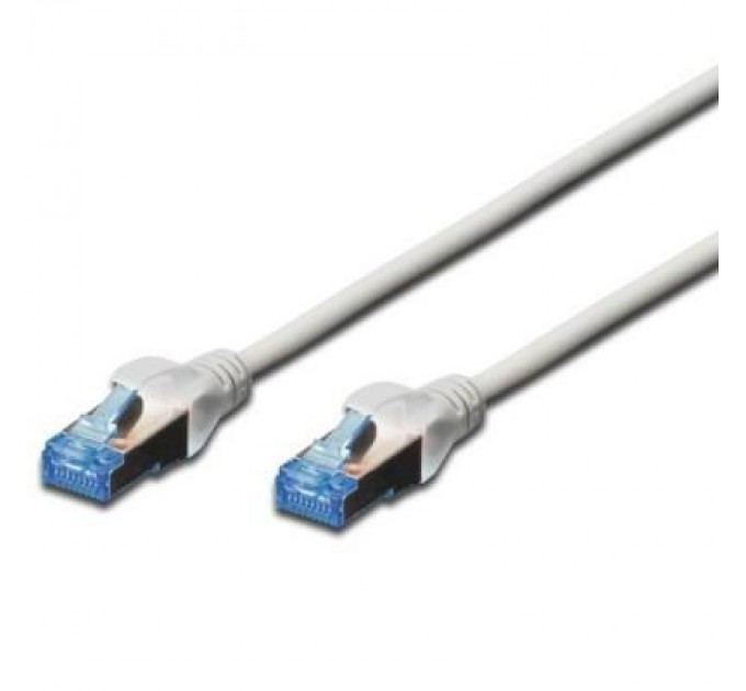 Digitus Патч-корд Digitus 10м, cat.5e, SF-UTP, AWG 26/7, grey (DK-1531-100)