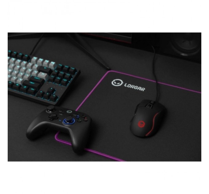 Lorgar Килимок для мишки Lorgar Main 313 Black/Purple (LRG-GMP313)