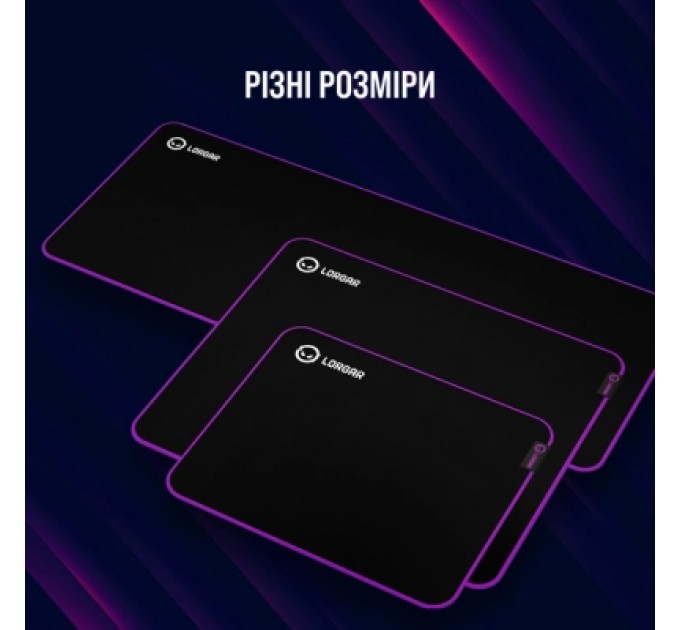 Lorgar Килимок для мишки Lorgar Main 315 Black/Purple (LRG-GMP315)