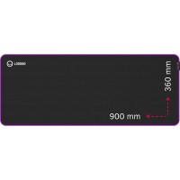 Килимок для мишки Lorgar Main 319 Black/Purple (LRG-GMP319)