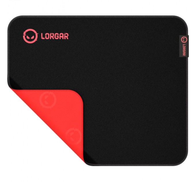 Lorgar Килимок для мишки Lorgar Main 323 Black/Red (LRG-GMP323)